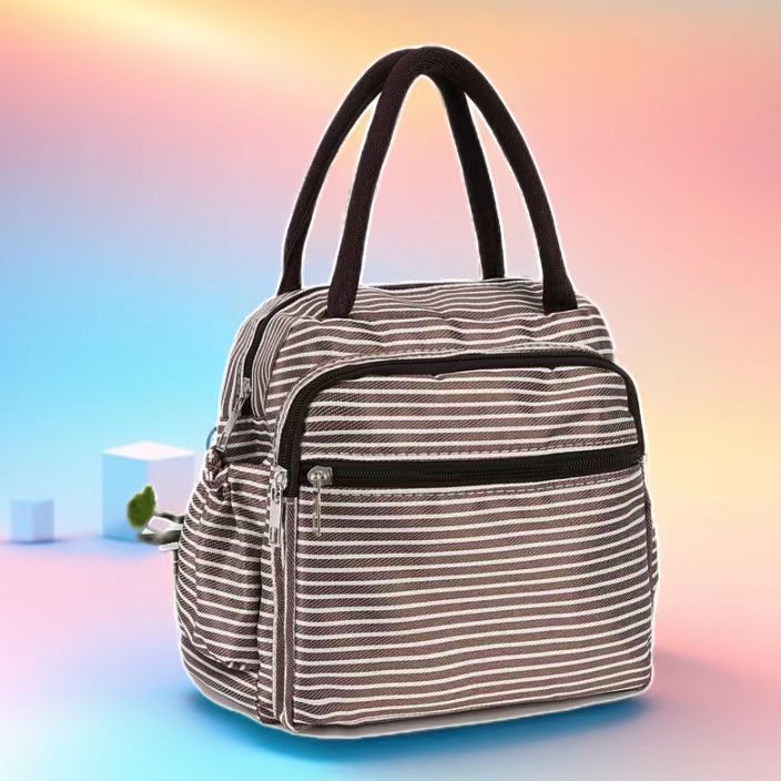 Insulated Cat Print Lunch Cooler Bag Kalsten