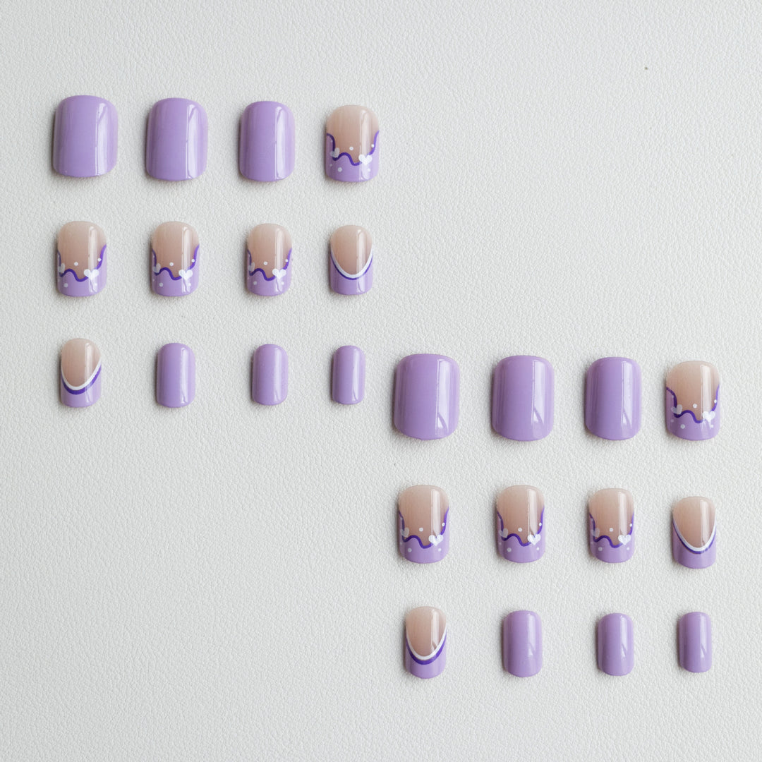 Artistic French Tip Nail Design Kit