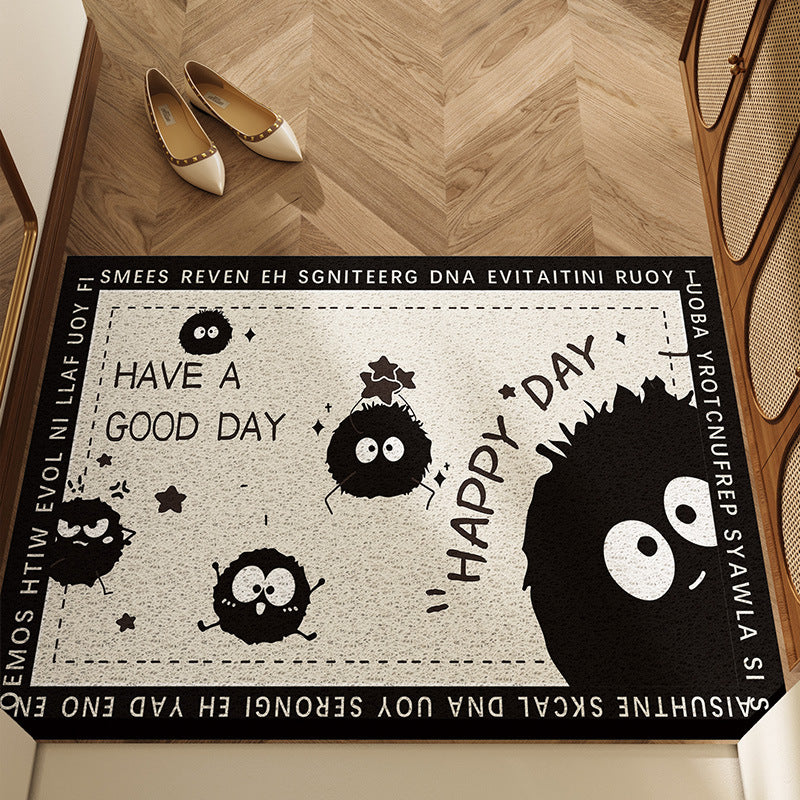 Decorative Heart Pattern Area Mat