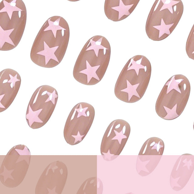 Artistic Star Pattern Nail Art Kalsten