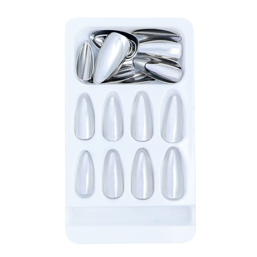Elegant Mirror Finish Press-On Nail Set Kalsten