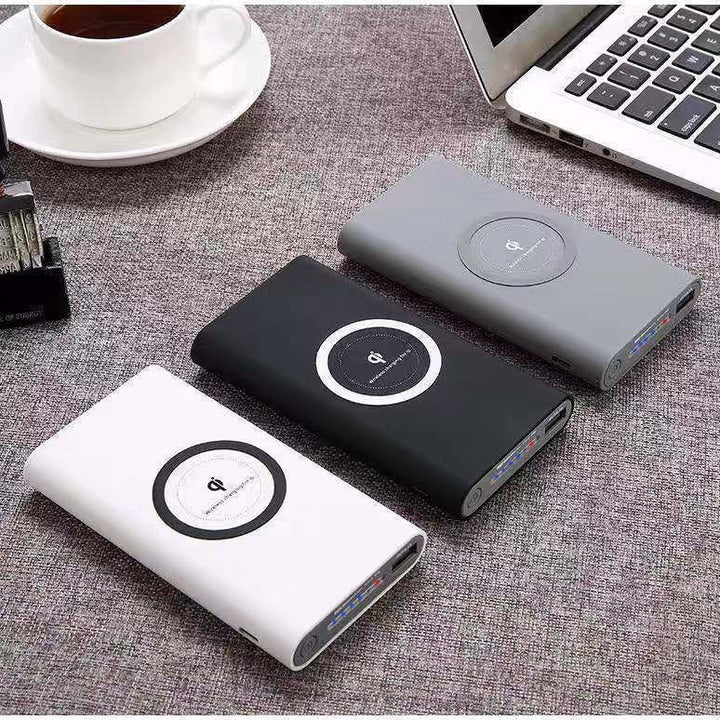 Power bank with wireless charging function and intelligent battery status display Kalsten