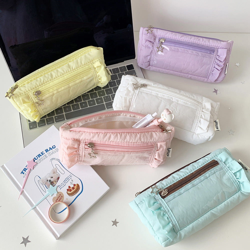 Chic Quilted Pencil Case Kalsten