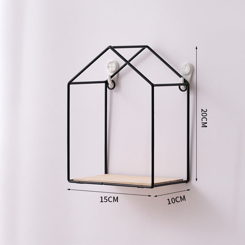Modern Geometric Wall Shelf