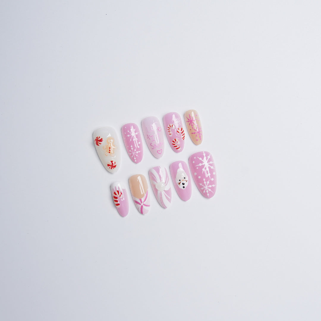 Festive Nail Templates Kalsten