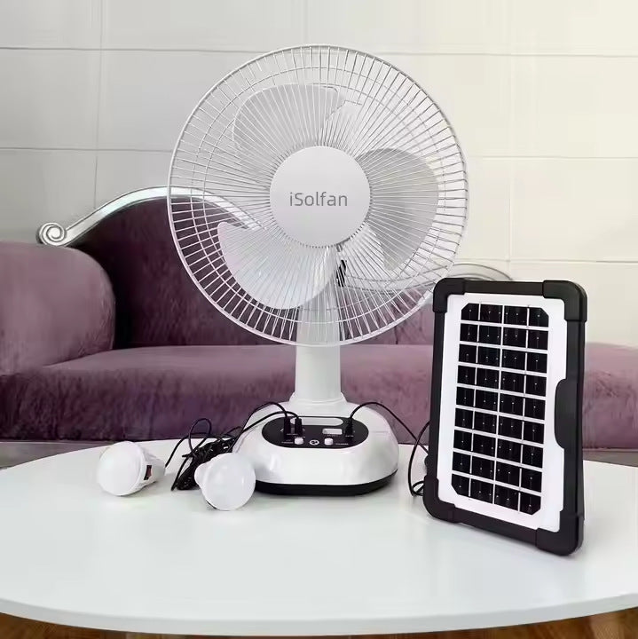 Women's Solar-Powered Fan Kalsten