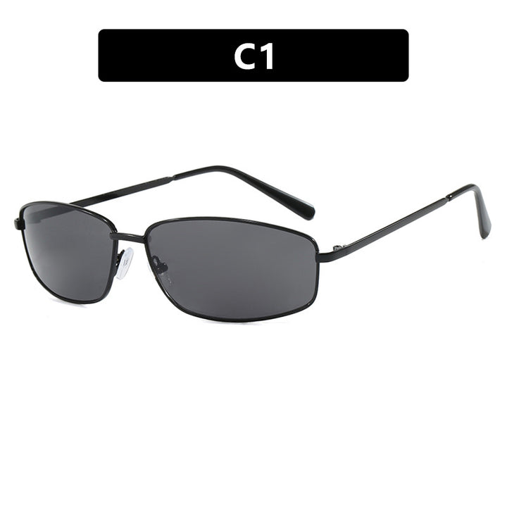 Women's sporty sunglasses with stylish metal protection Kalsten