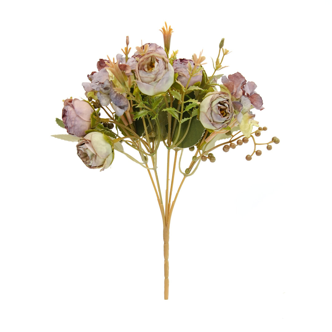 Lifelike Artificial Floral Stem Bouquet