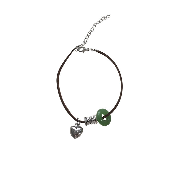 Heart Charm Adjustable Bracelet Kalsten