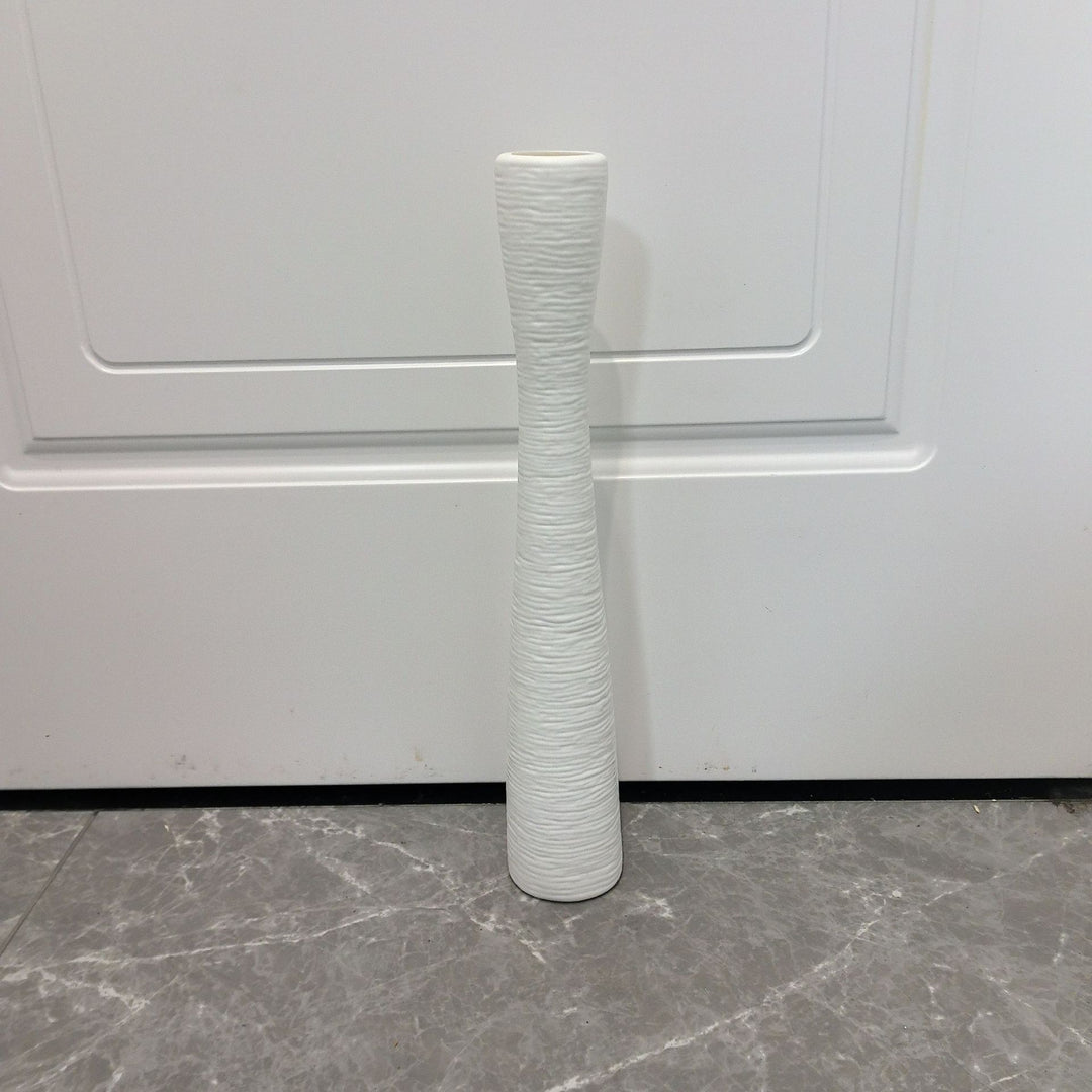 Textured Tall Decorative Vase Kalsten
