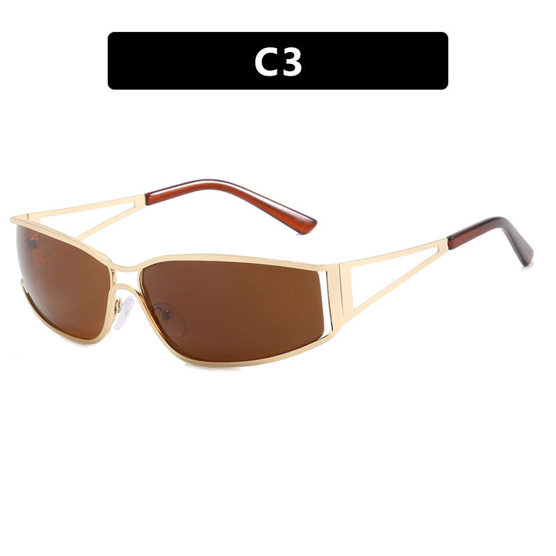 Women's sporty sunglasses in futuristic style Kalsten
