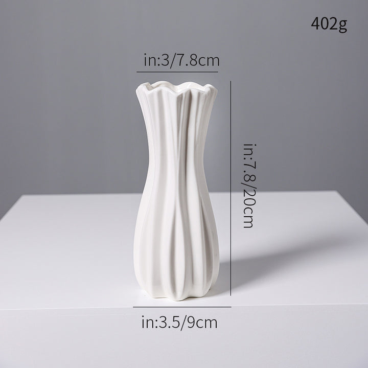 Elegant Coated Ceramic Vase