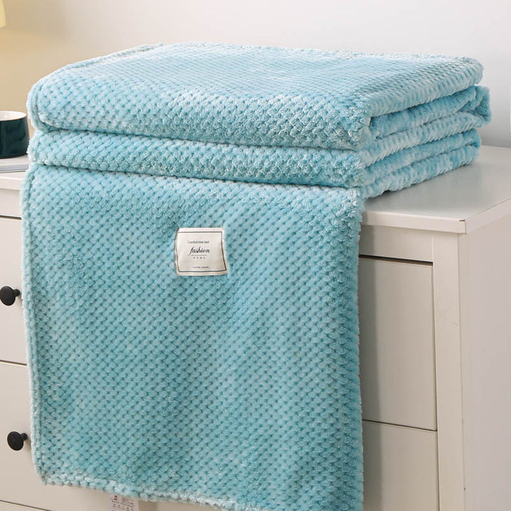 Textured Throw Blanket