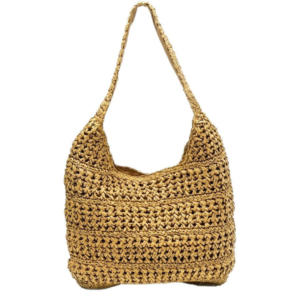 Hobo Bag Made of Hand-Knotted Material Kalsten