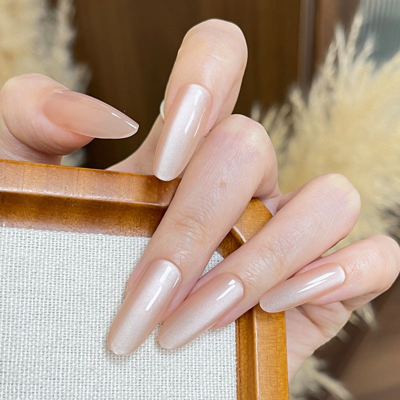 Elegant Almond-shaped Press-On Nail Tips Kalsten