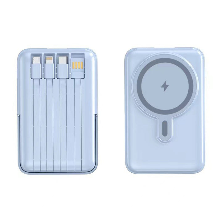 Powerbank with integrated charging cable and magnetic charging function Kalsten