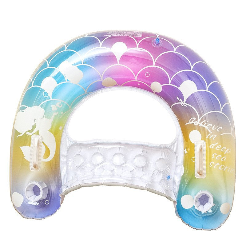 Inflatable Mermaid-Themed Pool Ride Kalsten
