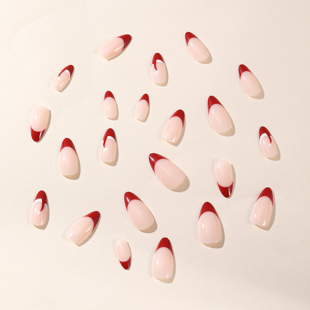 Chic French Tip Nail Art Set Kalsten
