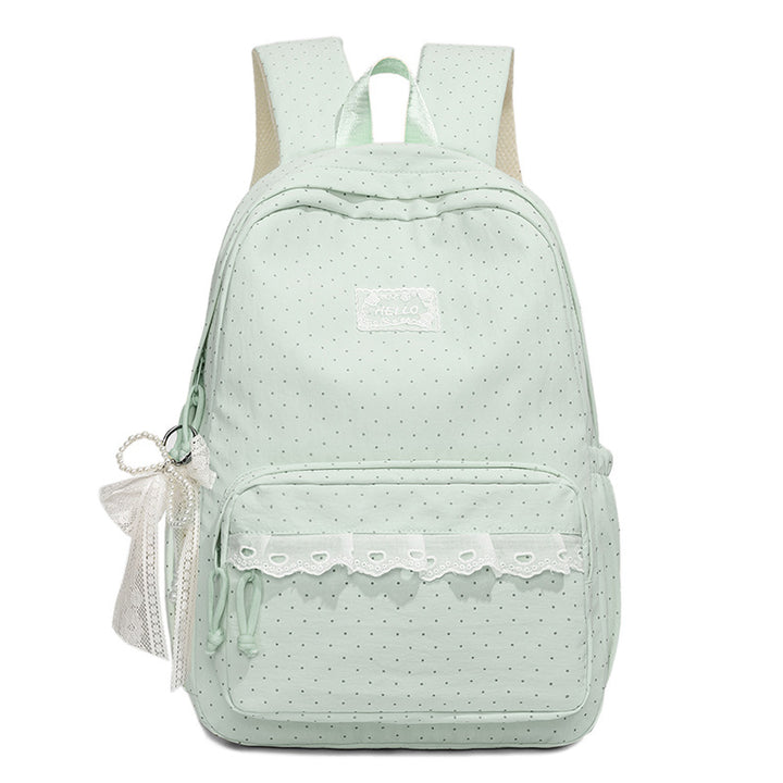 Stylish Polka Dot Backpack Kalsten