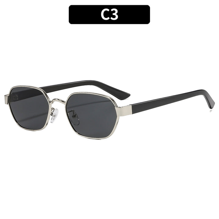 Upscale Geometric Square Sunglasses