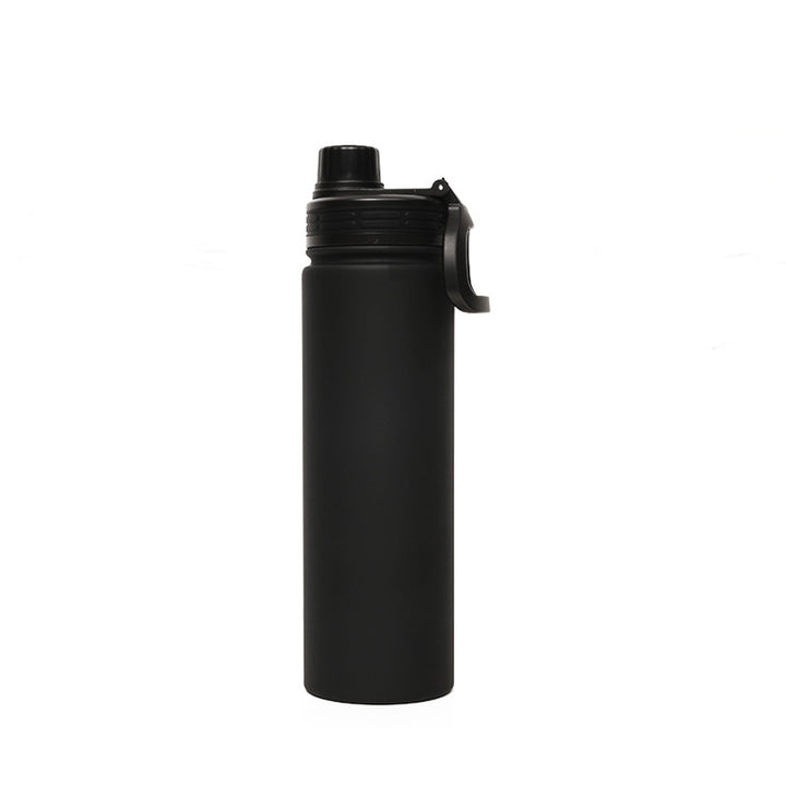 Ladies reusable and insulated drinking bottle with practical carrying handle Kalsten