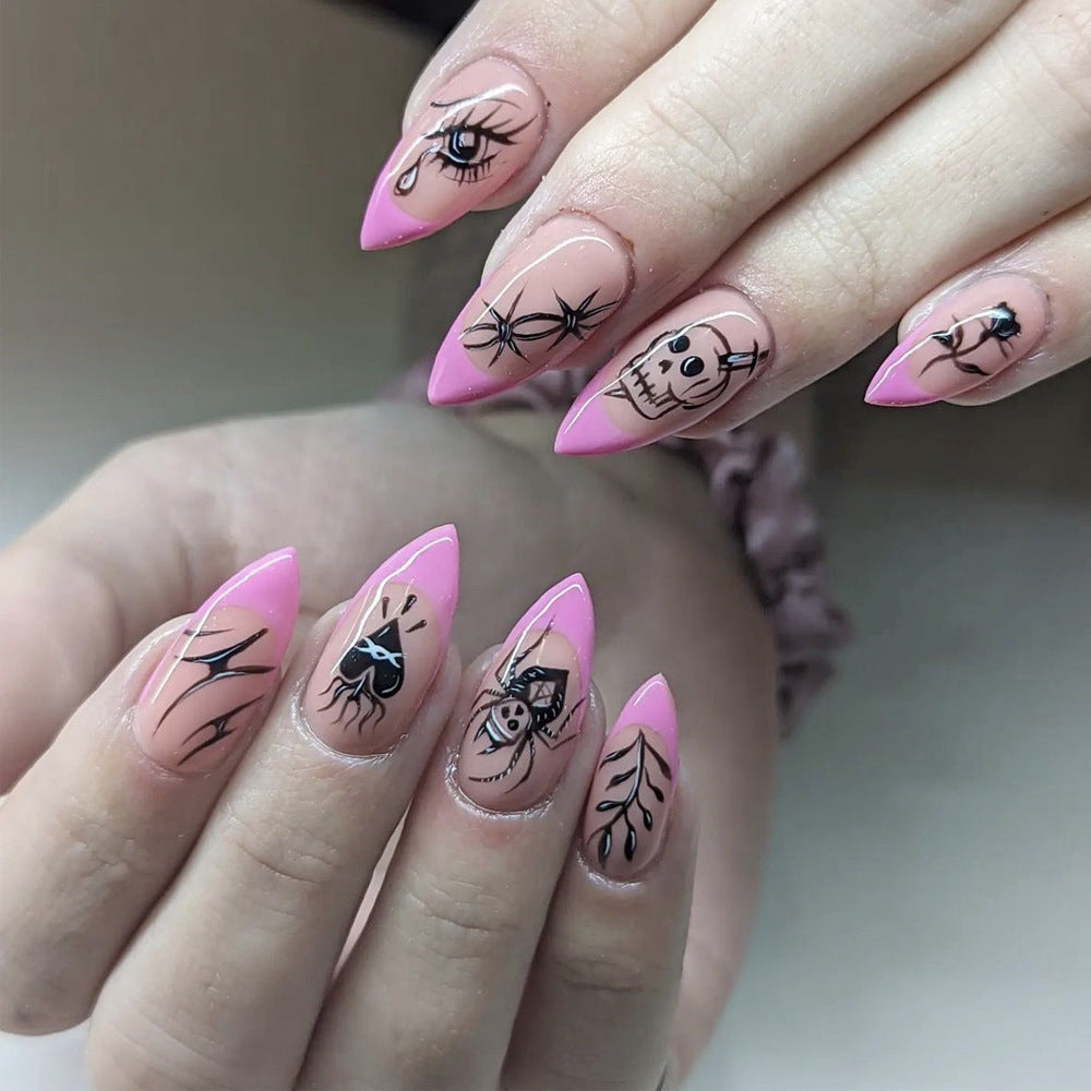 Halloween-Themed Articulated Press-On Nails Kalsten