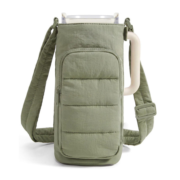 Insulated Water Bottle Sleeve with Pocket