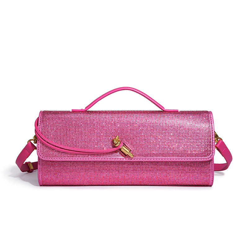Elegant Rhinestone-Embellished Evening Clutch Kalsten