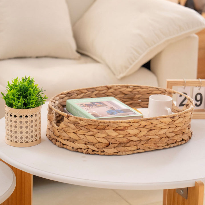 Natural Woven Storage Tray Kalsten 1790220452