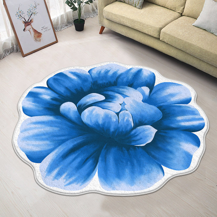 Floral-Inspired Decorative Mat