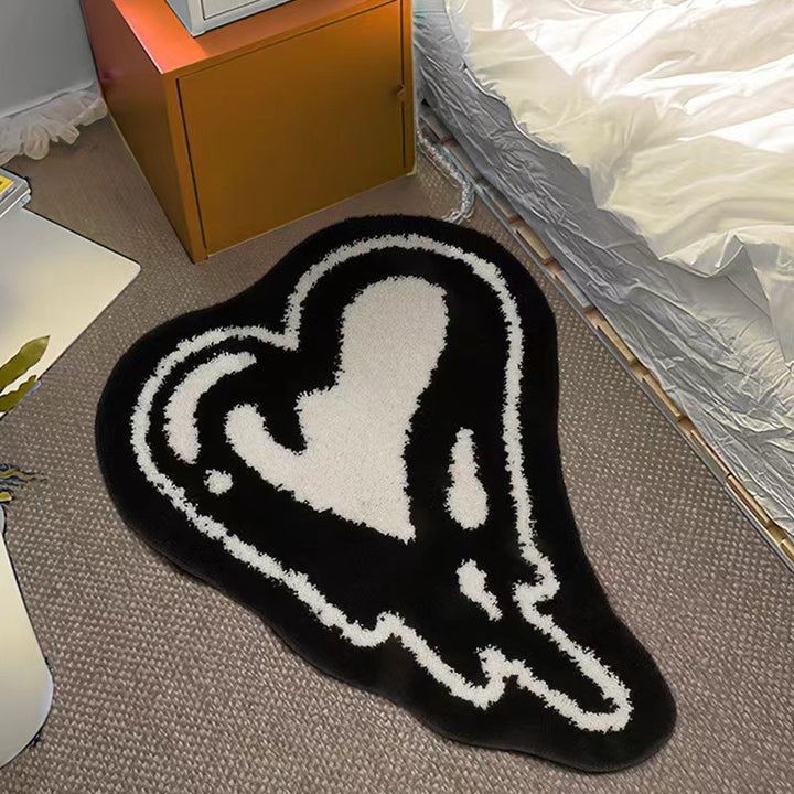 Monstera Leaf Shaped Area Rug