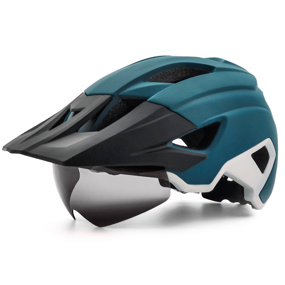 Advanced Mountain Biking Helmet with Integrated Visor Kalsten