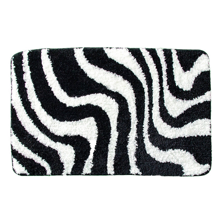 Textured Bathroom Mat Kalsten