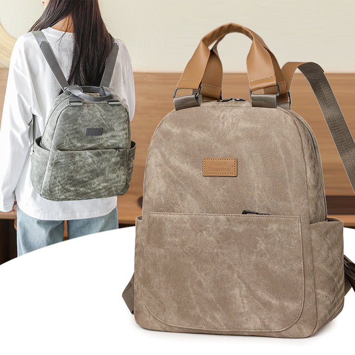 Vintage-Inspired Multi-Functional Backpack Kalsten