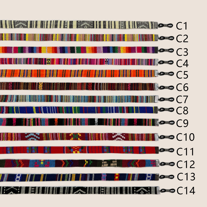 Patterned Eyewear Retainer Strap Kalsten