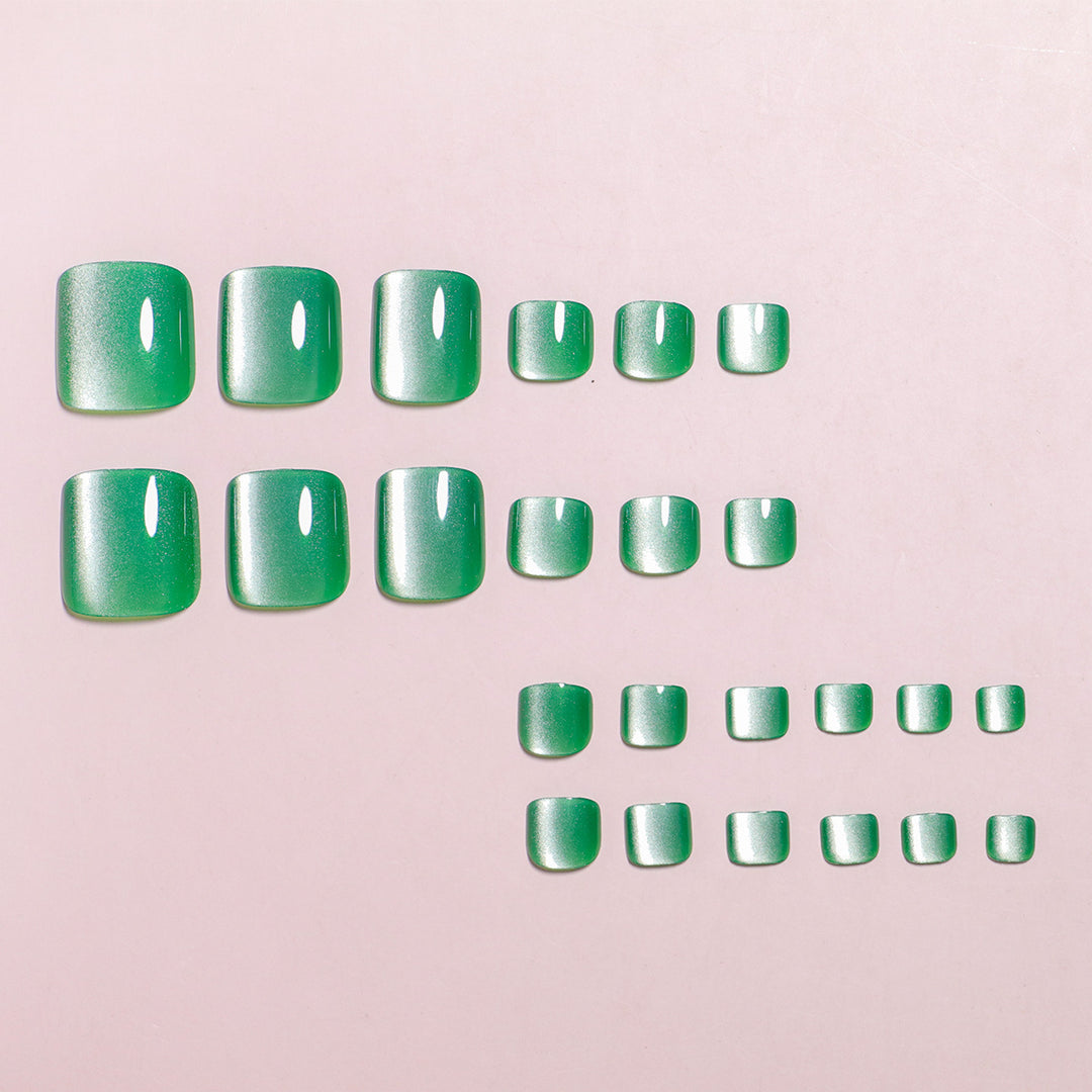 Premium Gel Press-On Toenail Art Set Kalsten
