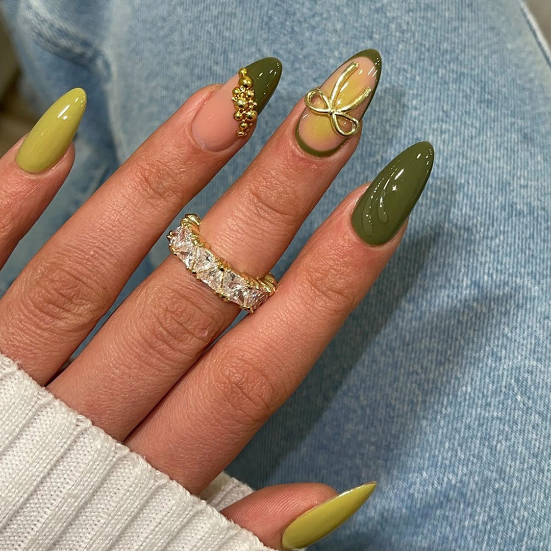 Artificial Fingernails with Creative Accents Kalsten