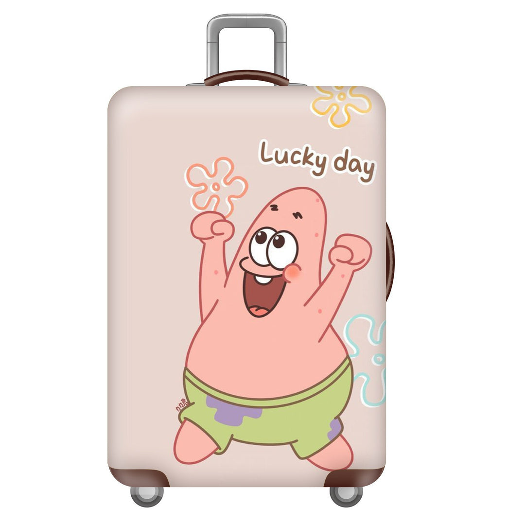 Unisex hard shell suitcase with colorful cartoon design Kalsten