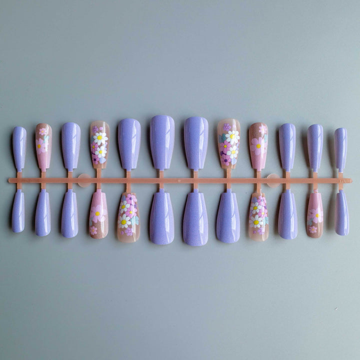 Floral Acrylic Nail Art Kit