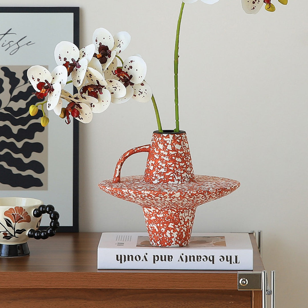 Sculptural Abstract Ceramic Vase