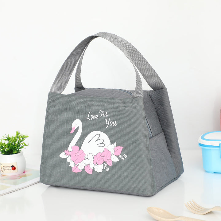 Cute Bear Print Insulated Lunch Bag Kalsten