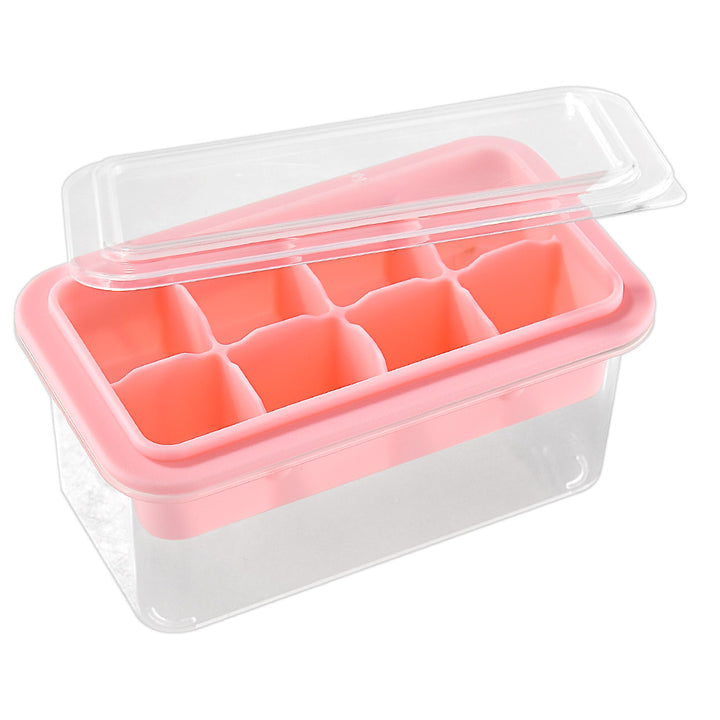 Silicone Ice Cube Tray with Practical Lid Kalsten