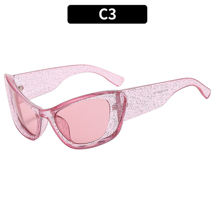 Bold Retro Geometric Sunglasses