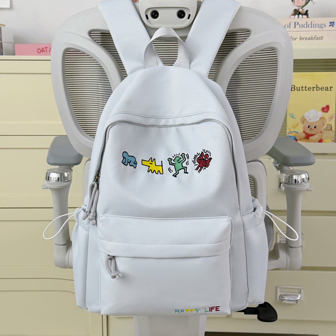 Artistic Embroidered Casual Backpack Kalsten
