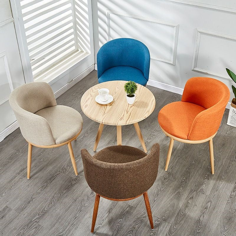 Polster chair with modern curves and comfortable seating surface Kalsten
