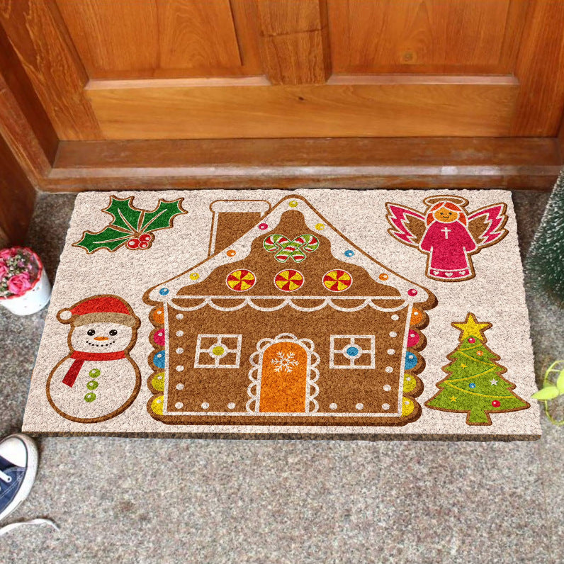 Holiday-Themed Decorative Doormat