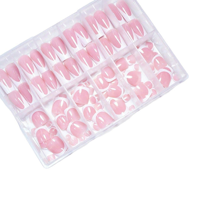 Premium French Tip Press-On Nail Set Kalsten
