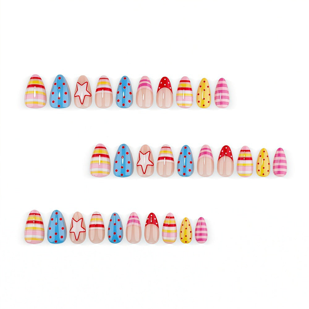 Playful art nail designs Kalsten