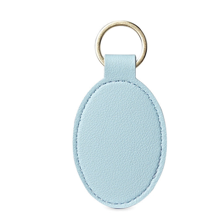 Unisex keychain made of high-quality artificial leather with stylish design Kalsten