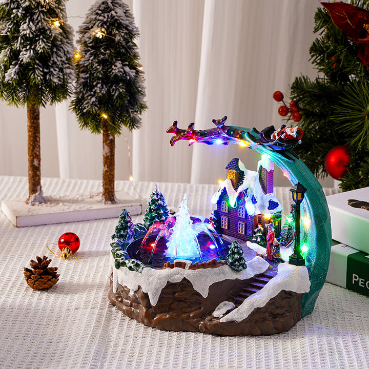 Christmas Village with Lighting Kalsten